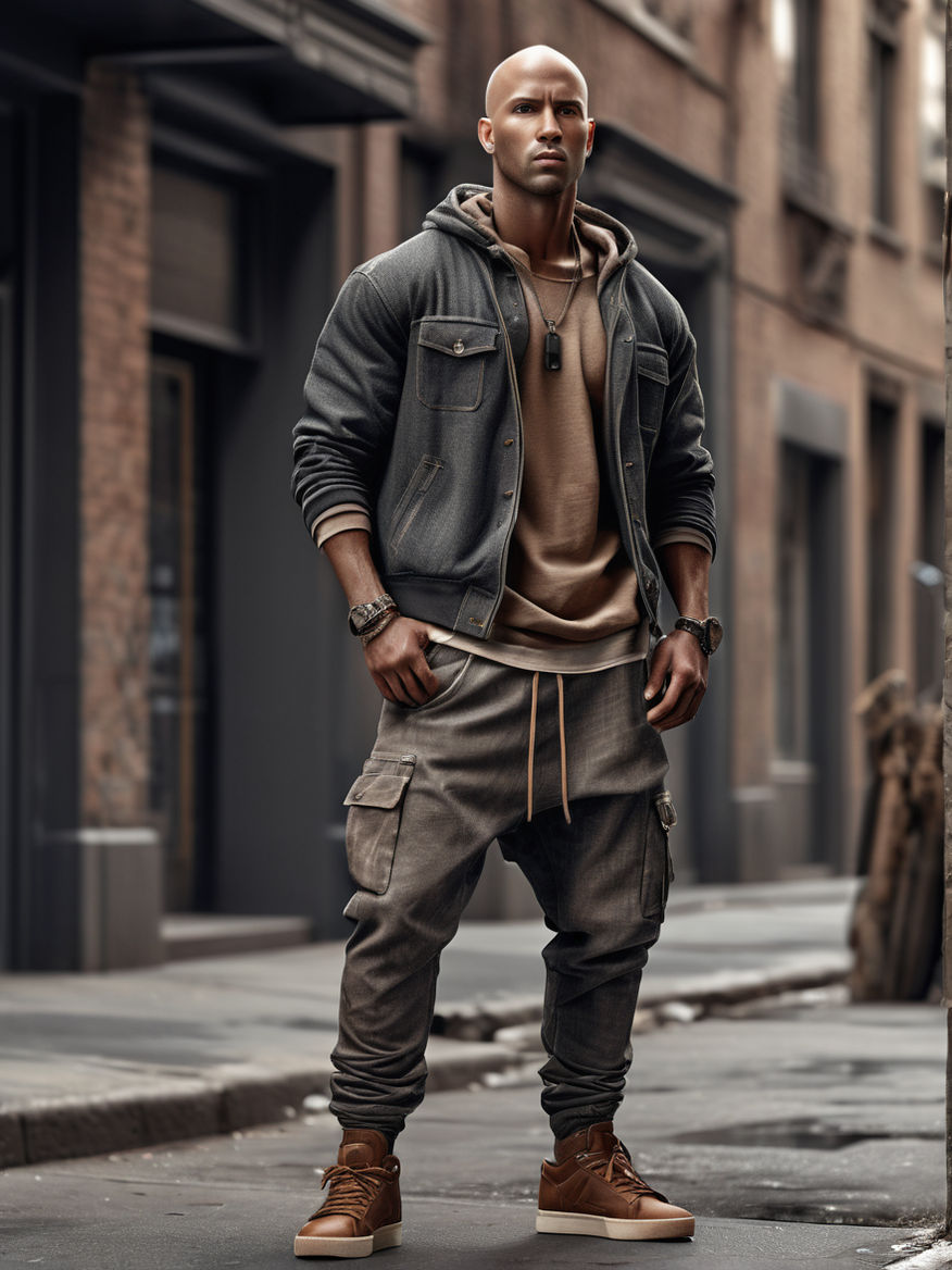 urban stylish casual look Playground
