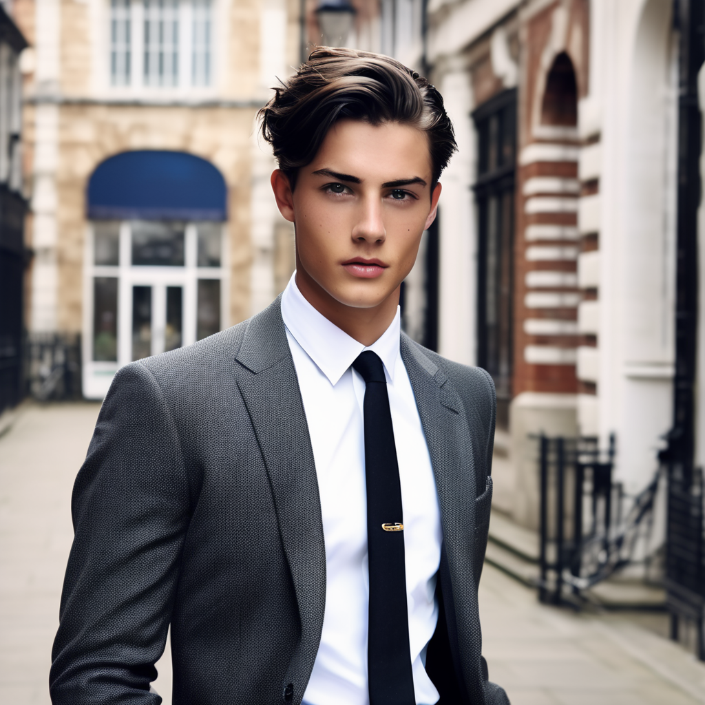 A ridiculously handsome British 19 year old. He is extremely... by ...