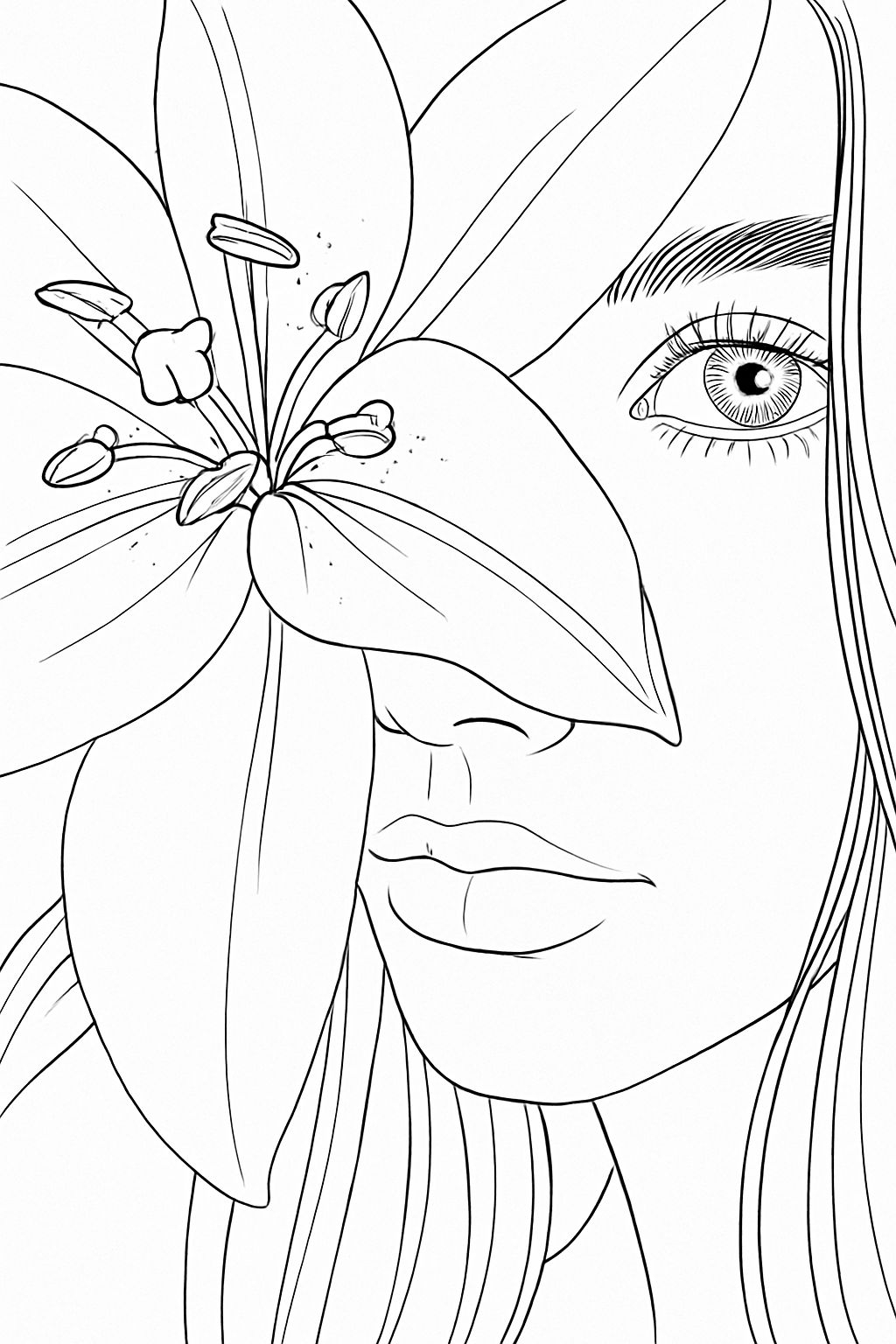 Summer Flower Girl