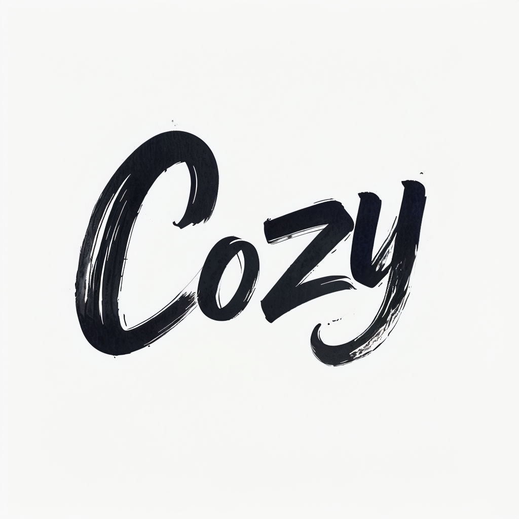 Cozy Handwritten Text Design on White Background Mug