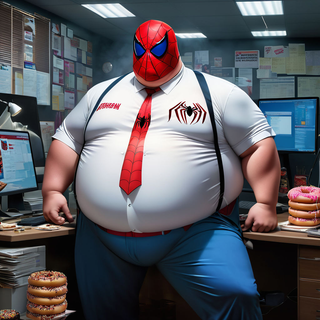 Fat body brazilian spiderman