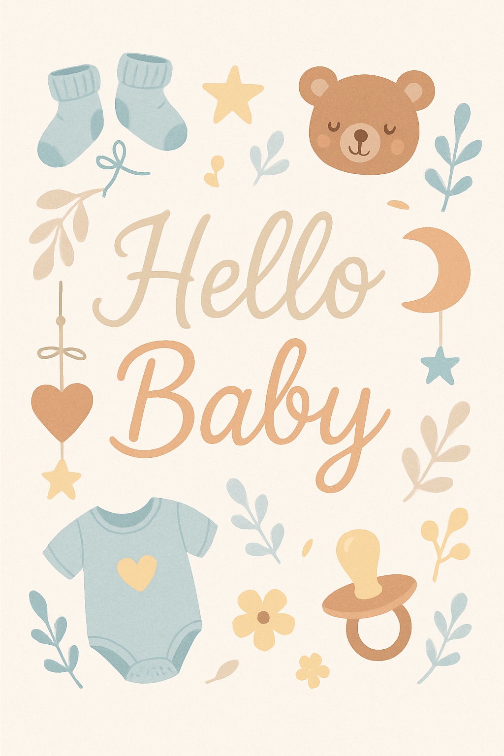 baby shower card