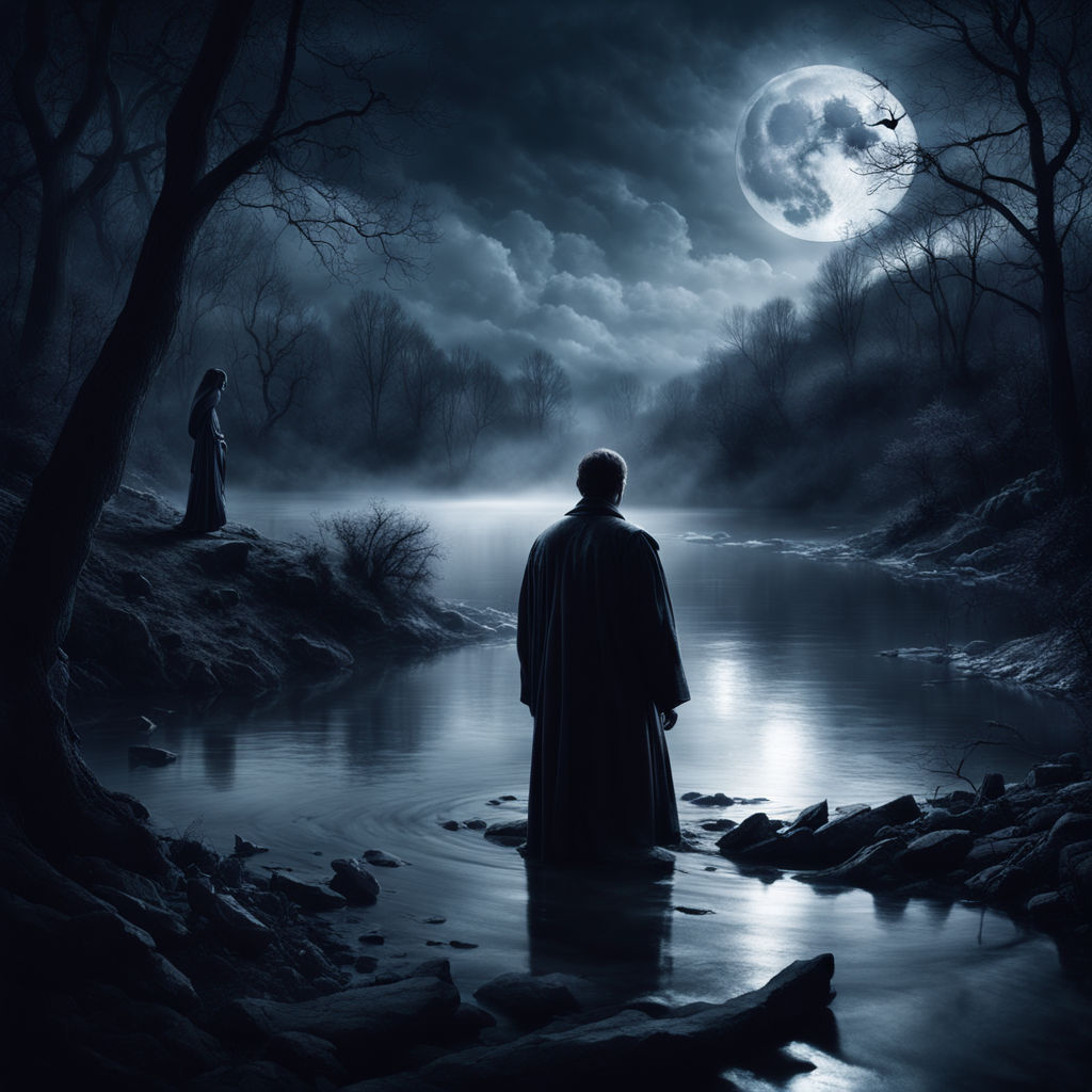 Photorealistic image with dark mystical atmosphere by Евгений Вдовин ...