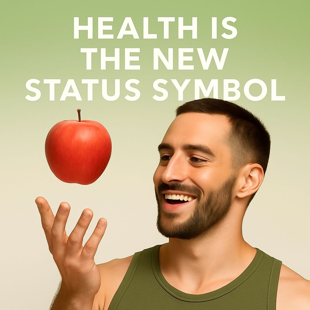 Health is the New Status Symbol Motivational Poster