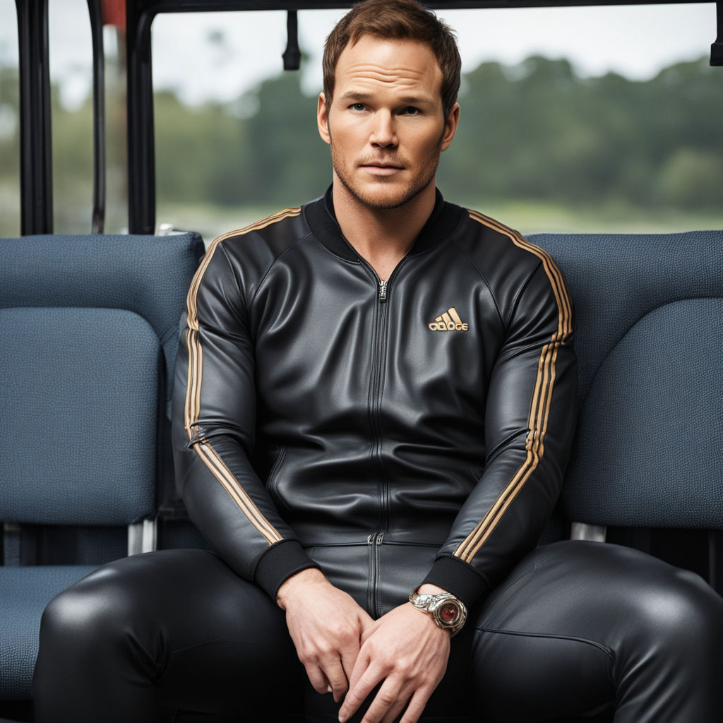 Chris pratt wearing long adidas socks