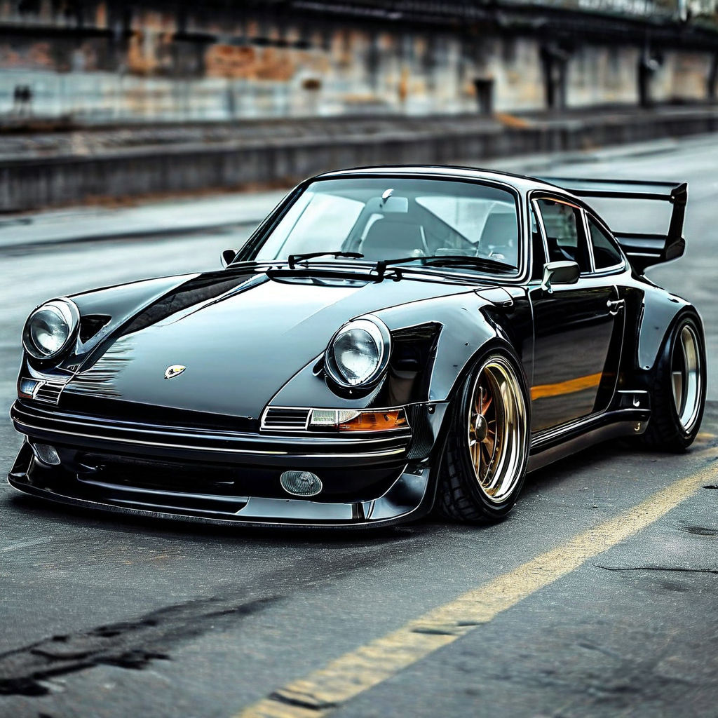 Porsche 911 wide fenders by Daniel Ramírez - Playground