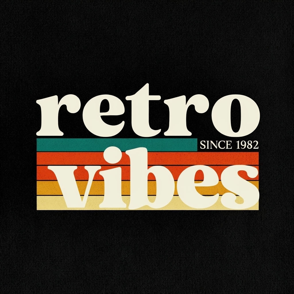 Retro Vibes Since 1982 Vintage Aesthetic T-Shirt