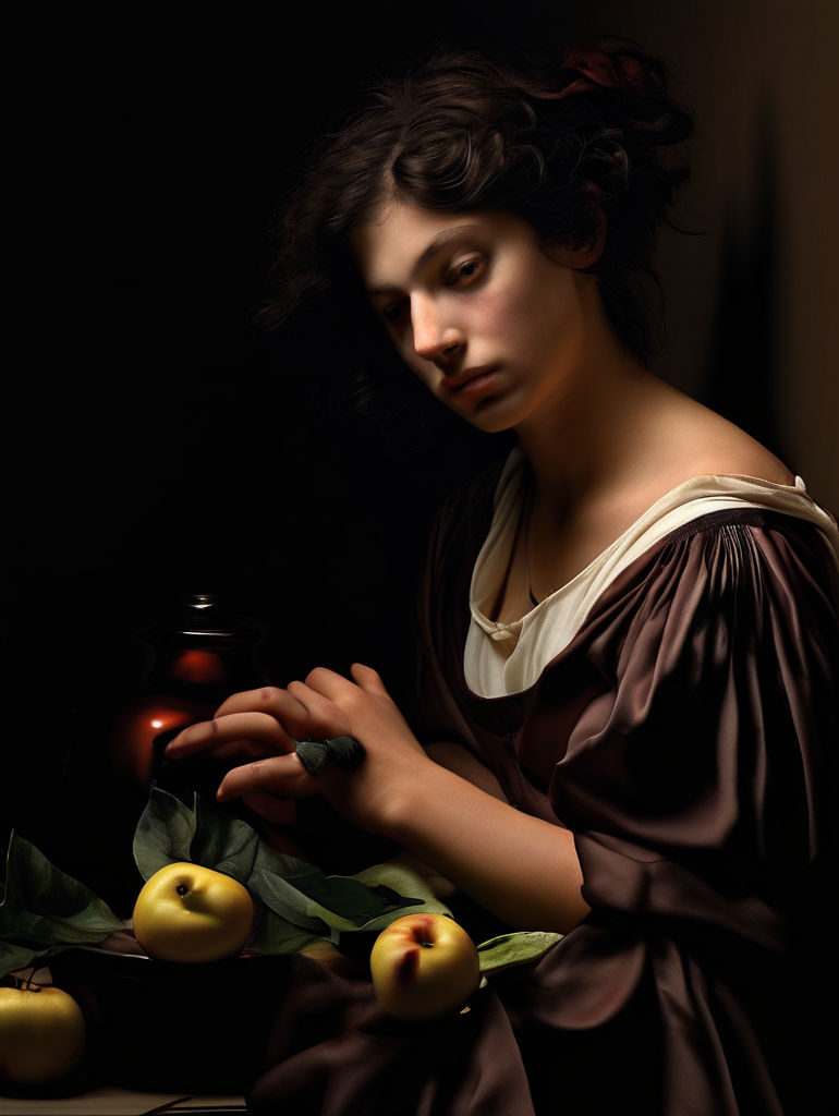 Using The Image To Turn It Into A Caravaggio Painting By K C Playground