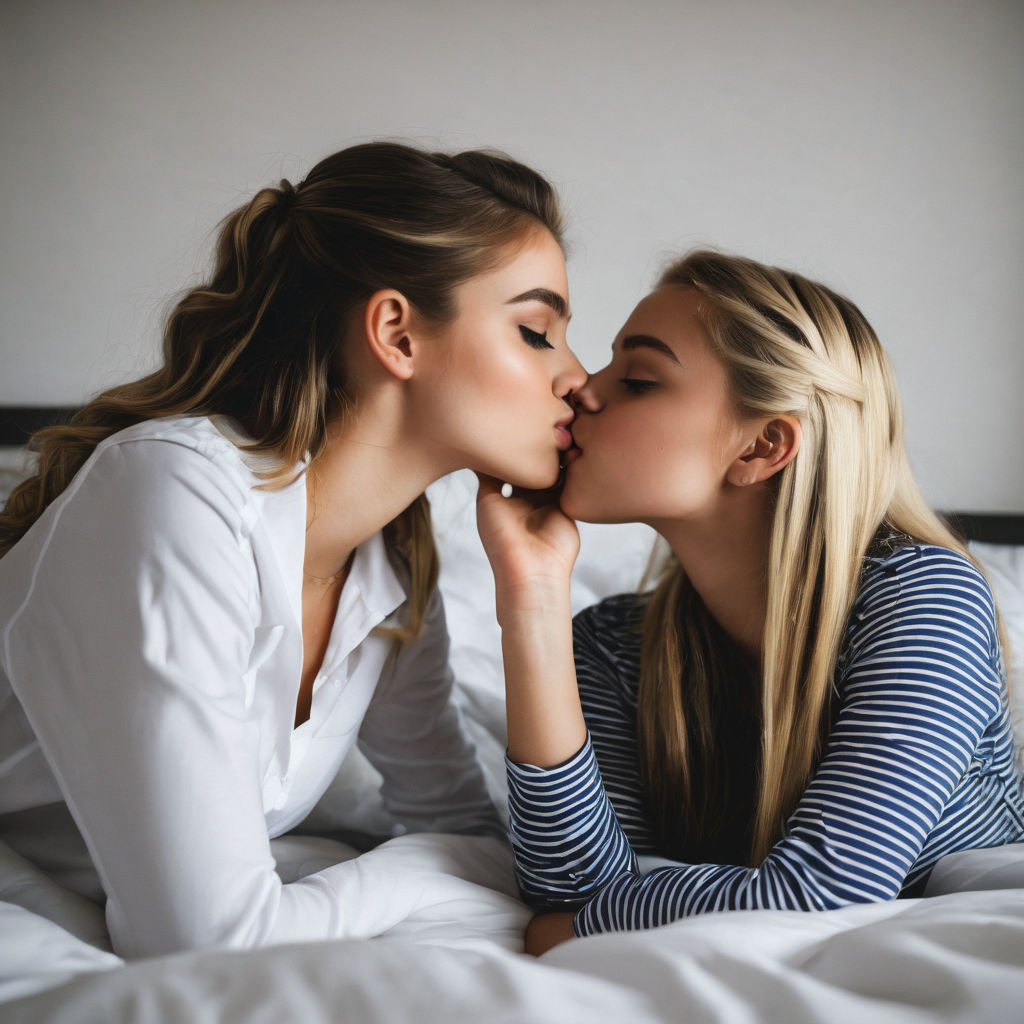 lesbian kiss