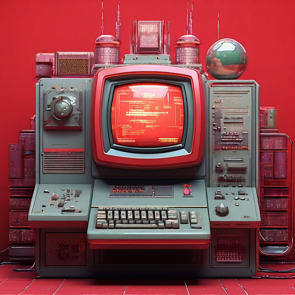 Soviet computer aesthetic by Михаил Зимин - Playground