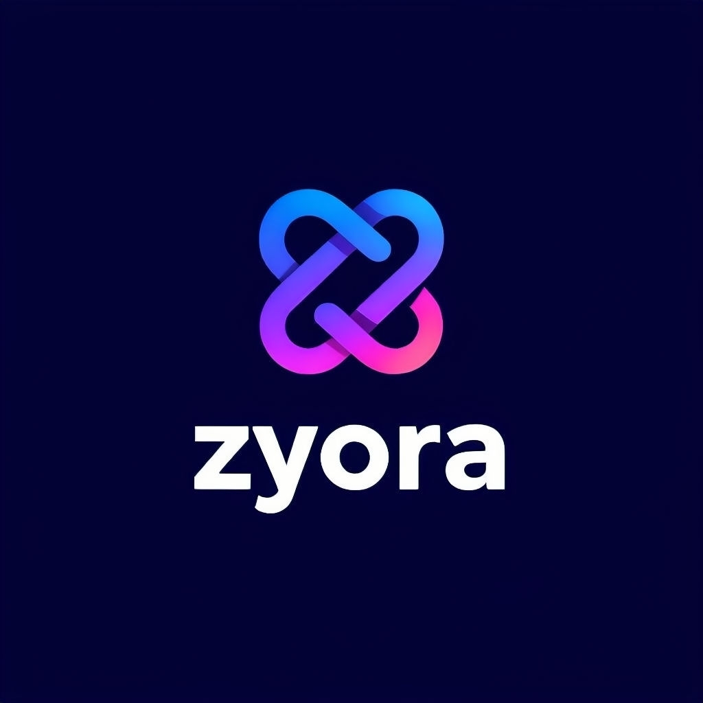 Modern Minimalist Blue and Pink Z Logo Design for Branding Logo