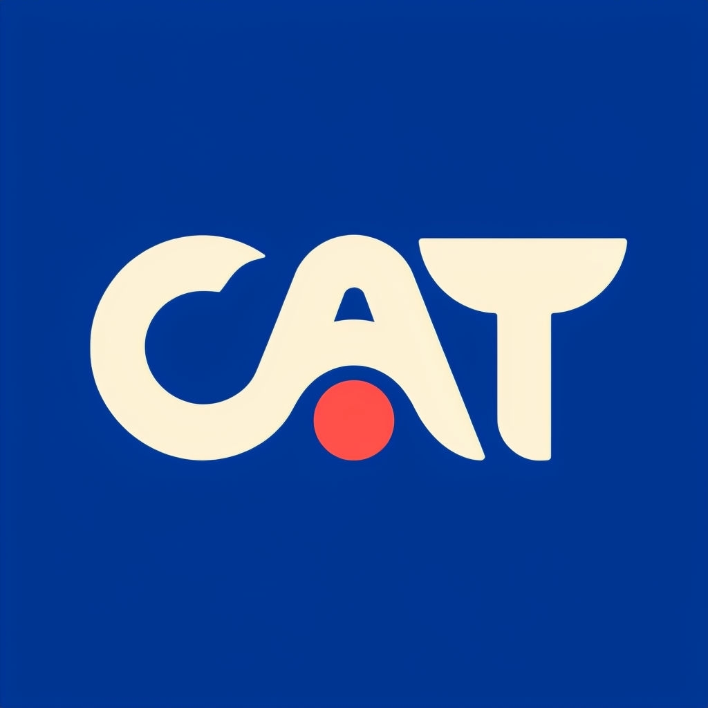 Modern Minimalist CAT Logo Design with Bold Elements