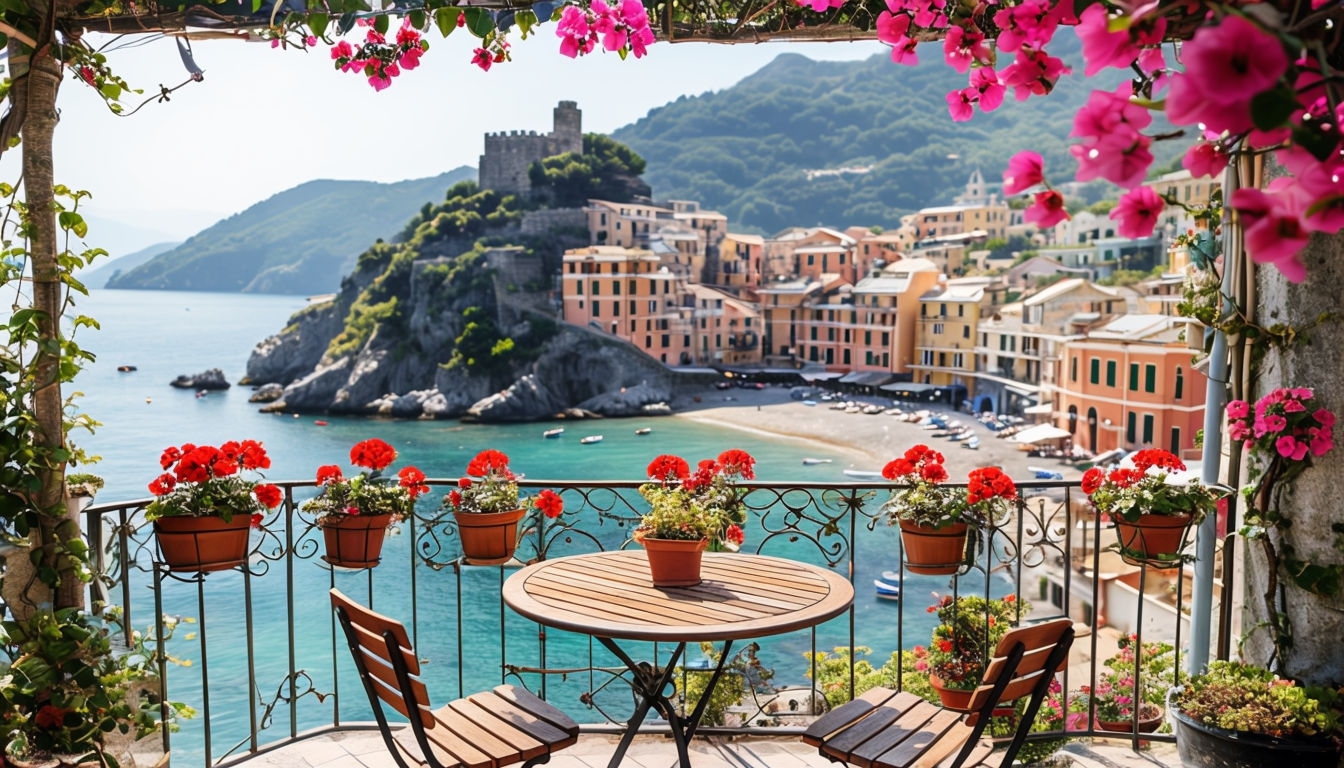 Scenic Italian Coastal Village Photography for Art