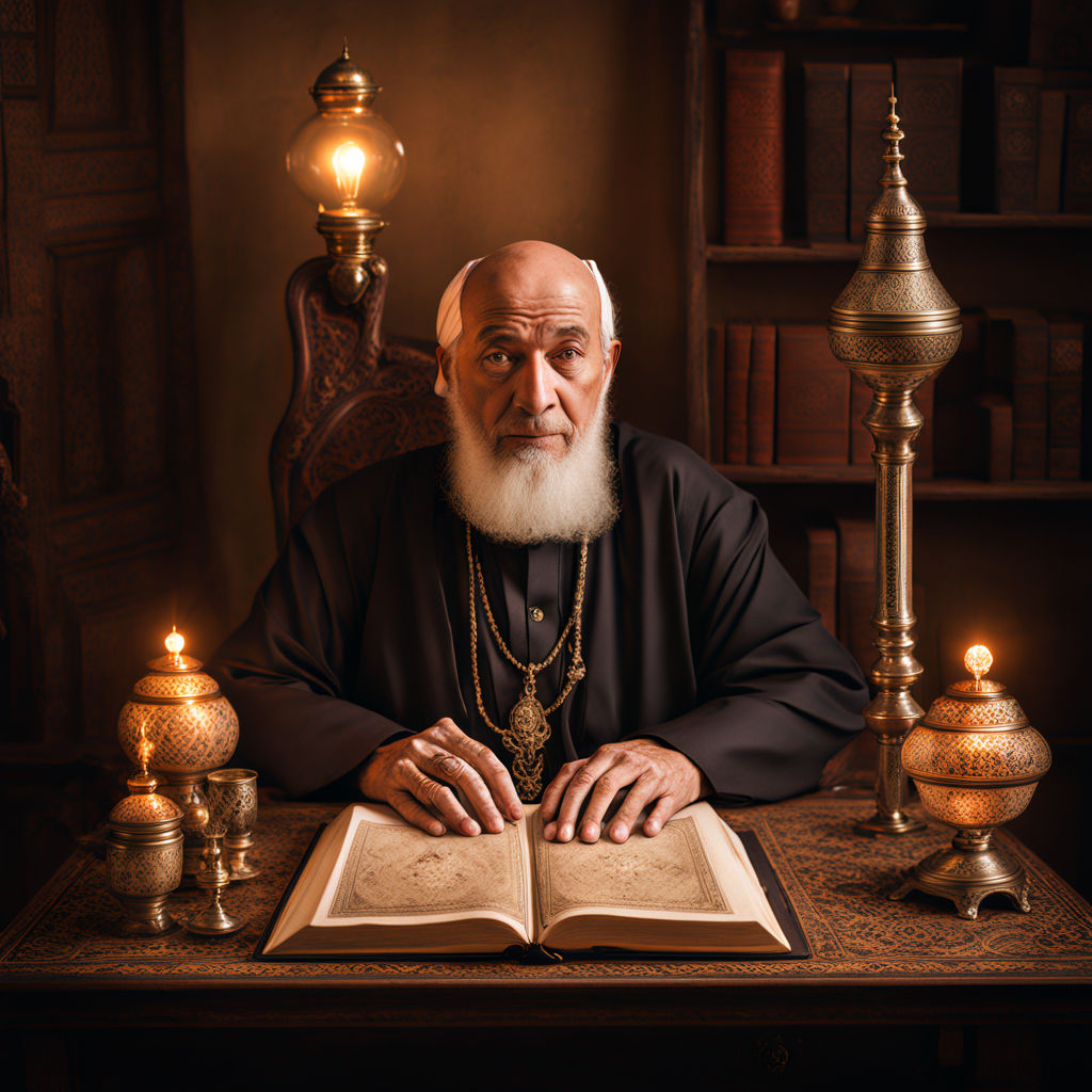 a-60-year-old-white-german-muslim-man-with-brown-eyes-and-li-by-sara