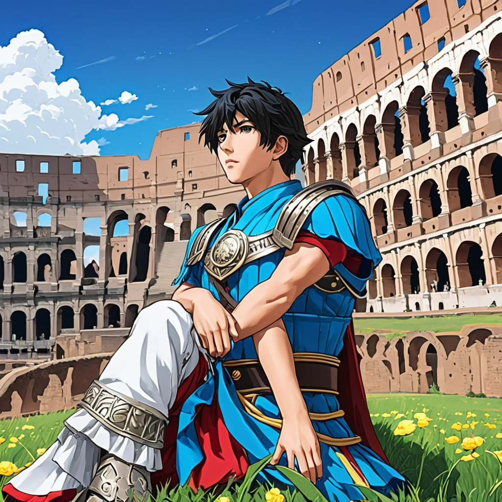 Colosseum in anime style by Abdullah_89@hotmail.de - Playground