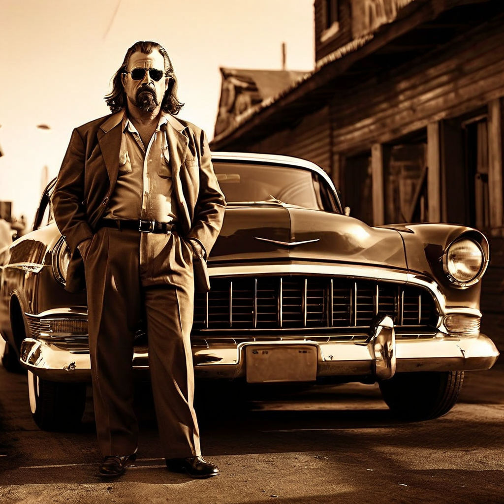 The Big Lebowski character by P van de Port - Playground