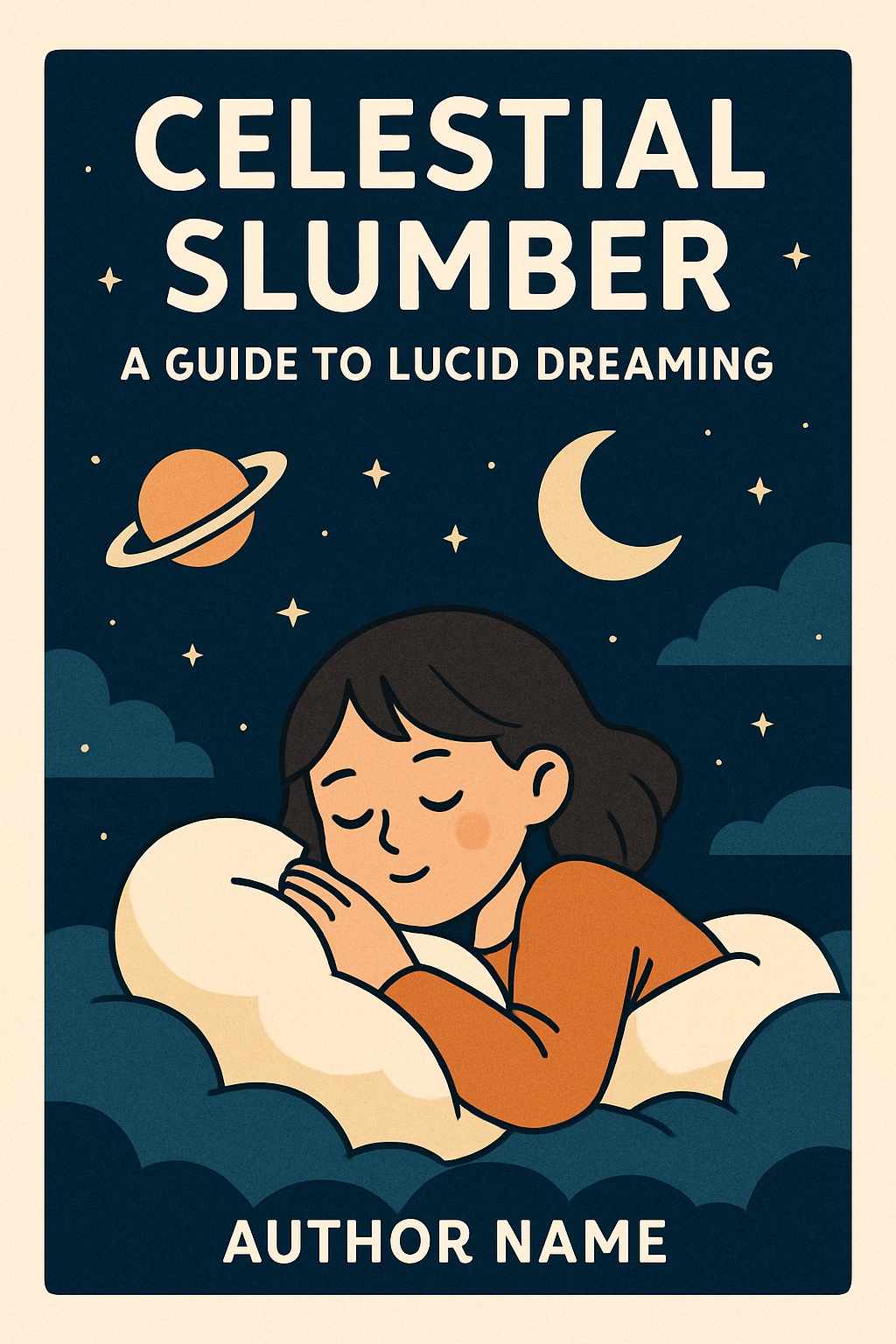 Whimsical Celestial Slumber Guide to Lucid Dreaming EBook Cover