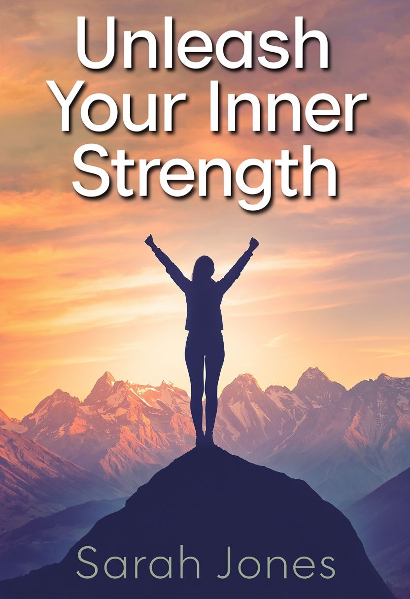 Empowering Sunrise Silhouette on Mountain EBook Cover