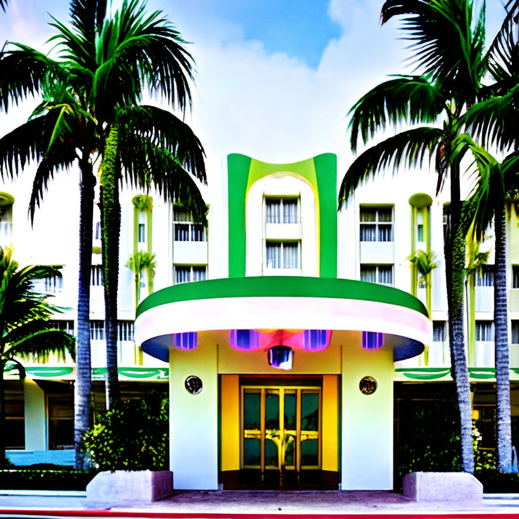 Art deco hotel in miami beach by B.F. Spaeth - Playground