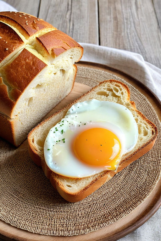 A simple bread with egg by Phcuploader Developer - Playground