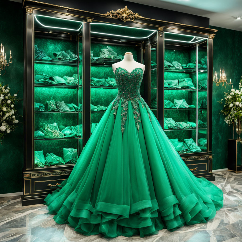 Hulk Green Prom Dress