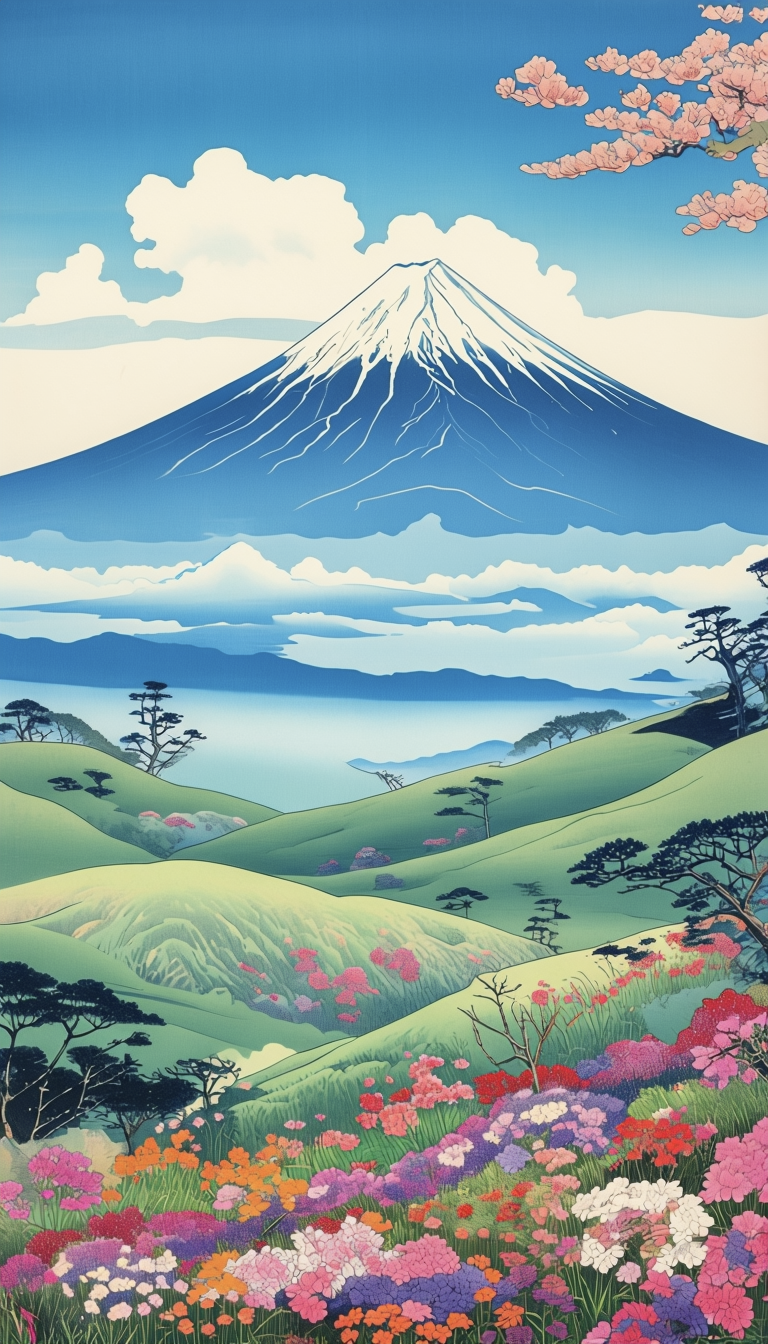 Vintage Mount Fuji 