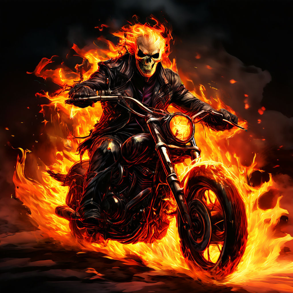 Ghost rider by эмир турдубеков - Playground