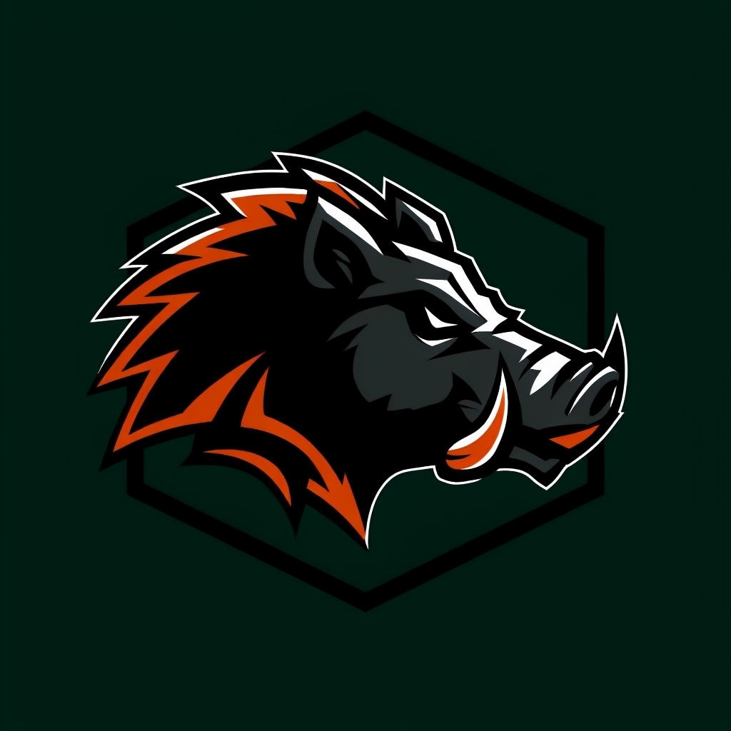 Bold Minimalist Wild Boar Logo Design for Strong Branding Logo