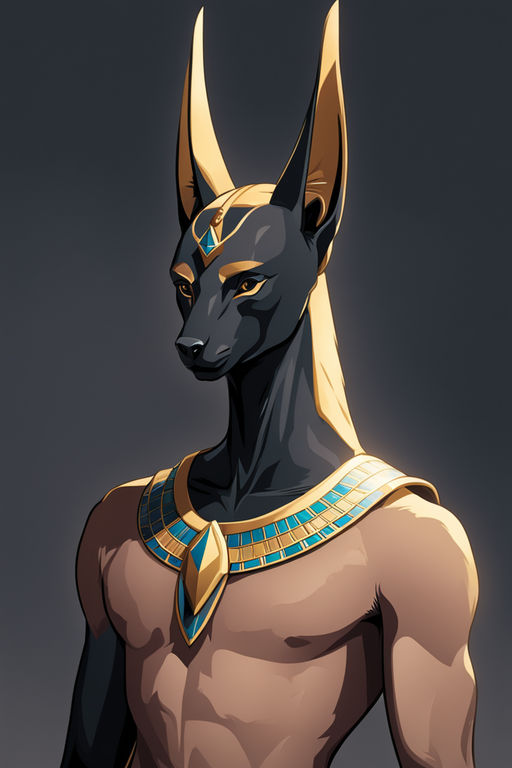 The God Anubis by Chris icarus71771 - Playground