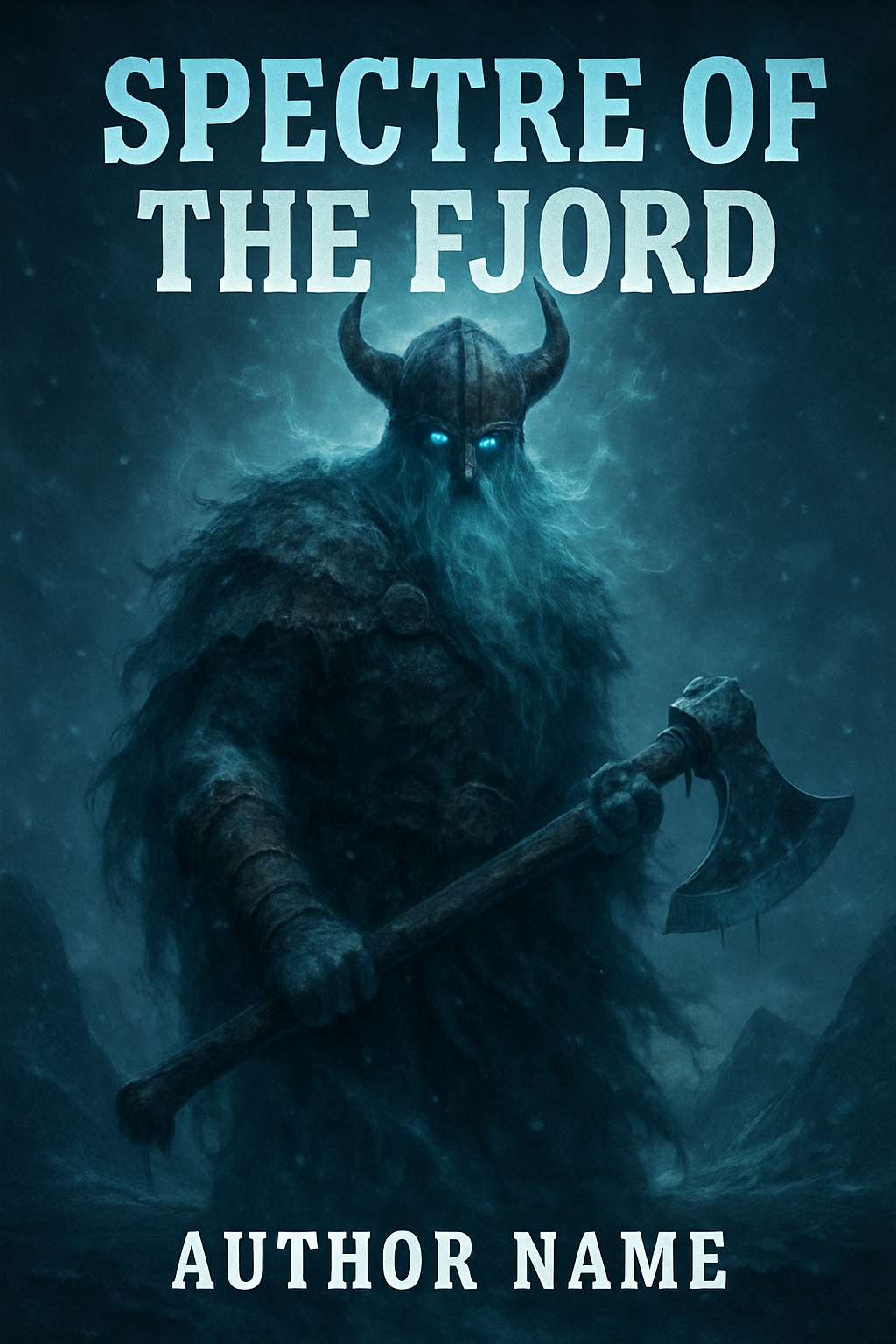 Spectre of the Fjord Dark Fantasy EBook Cover Design