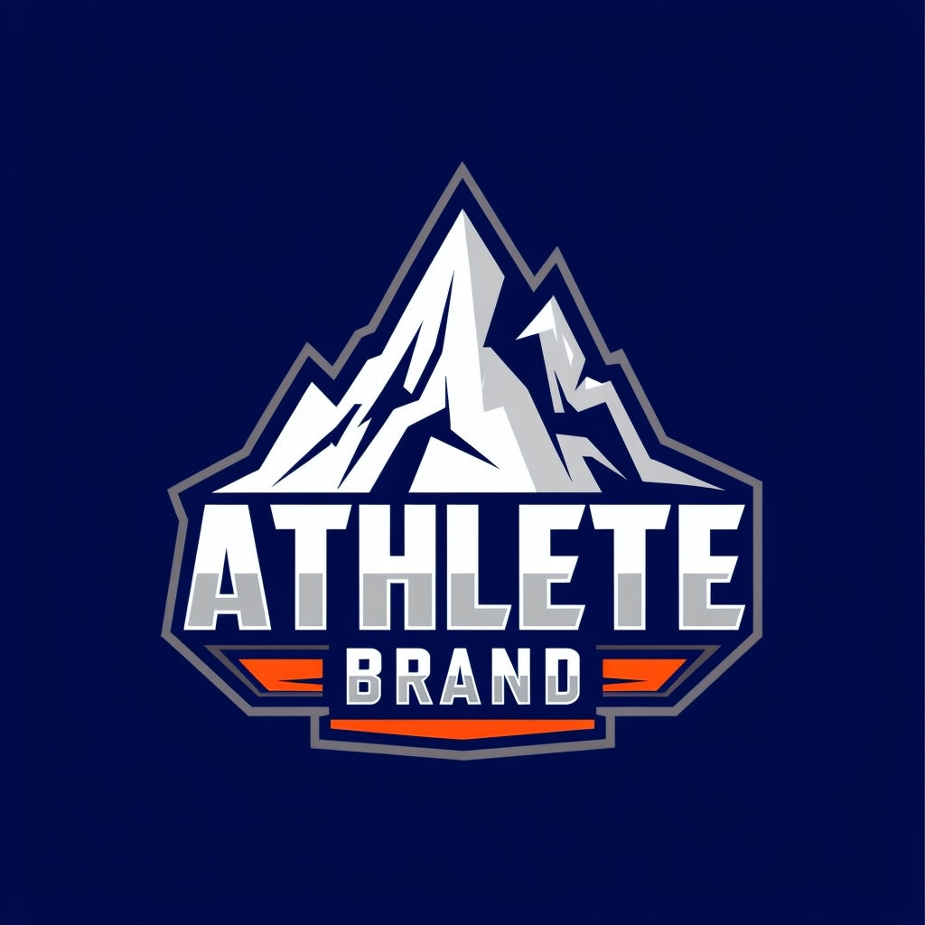 Dynamic Modern Athlete Brand E-sport Logo Design