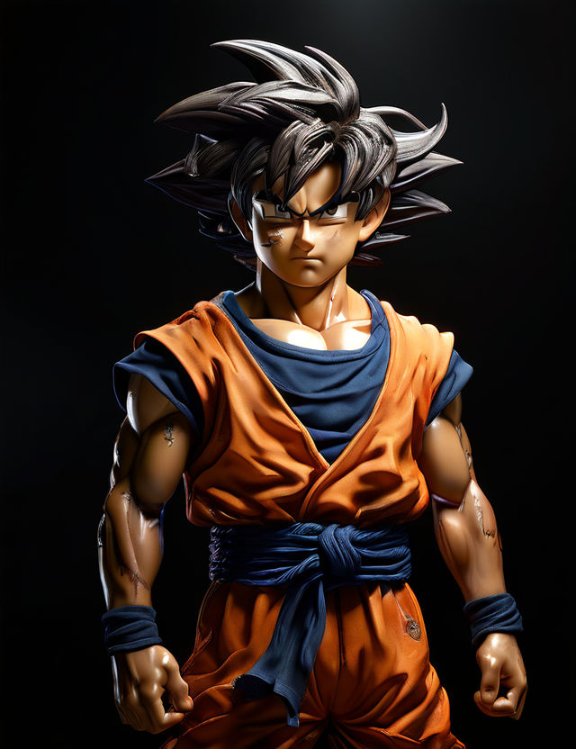 Akira toriyama vestido de goku by Lord7 esigner - Playground