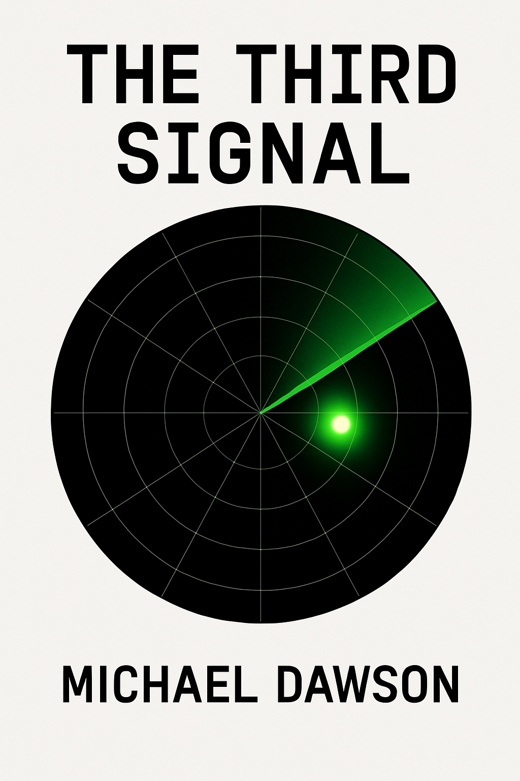 Modern Minimalist Design of The Third Signal EBook Cover