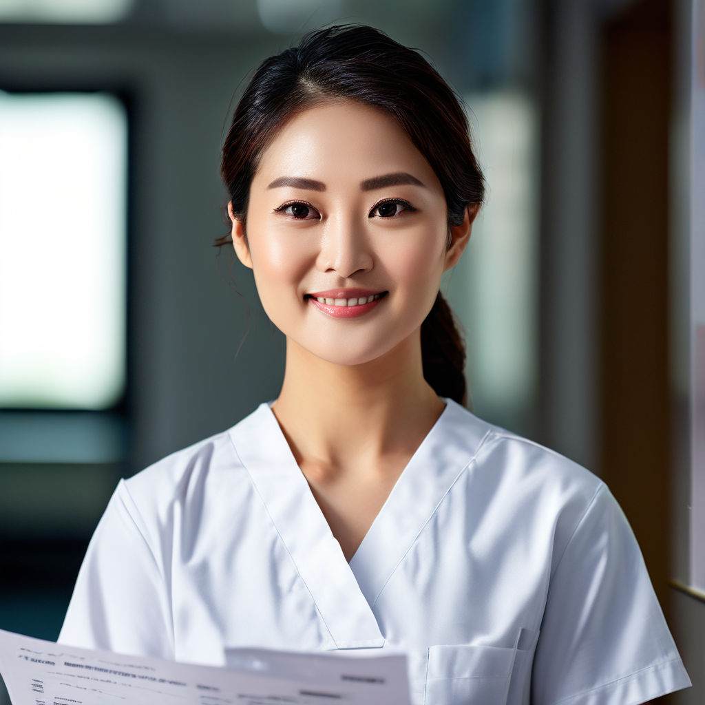 An experienced Korean female nurse by 이승은 - Playground