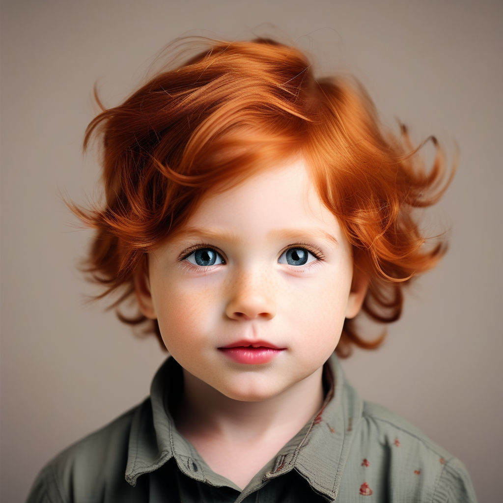 3 year old redhead boy by Nathalia Engel Caccini Playground
