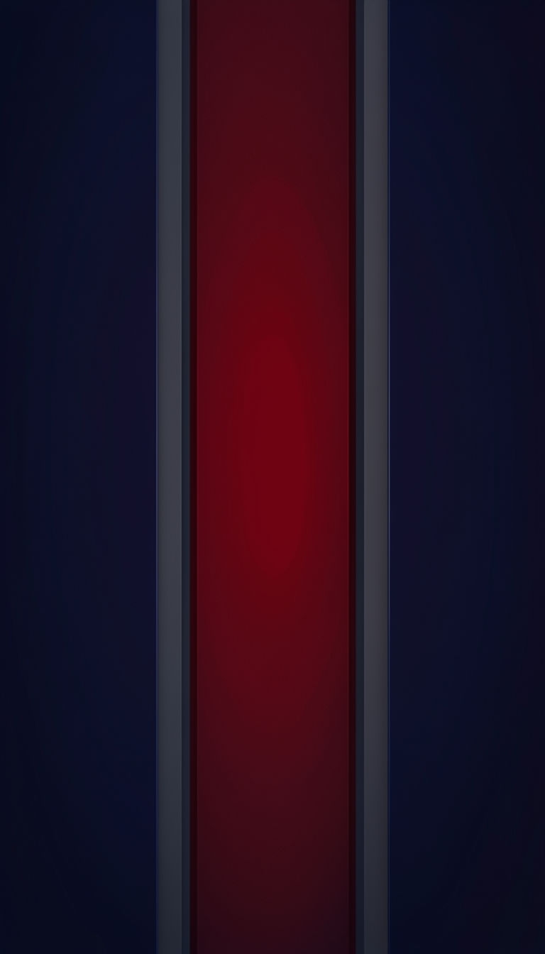 Minimalist Vertical Stripes in Navy Blue and Crimson Red Phone Case Cover