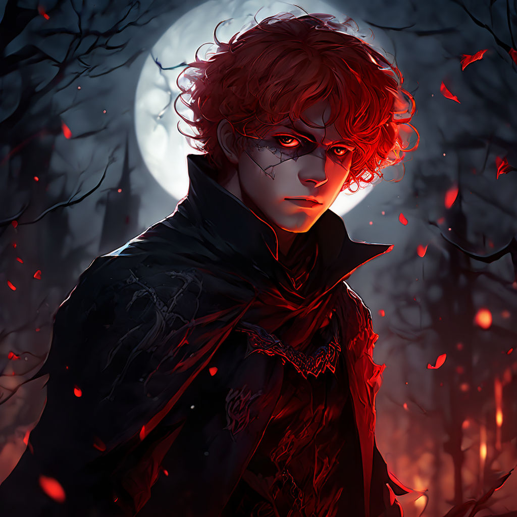 red-haired vampire boy