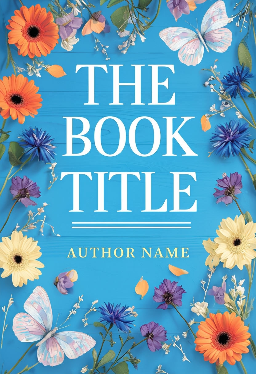 Whimsical Floral Design for The Book Title EBook Cover
