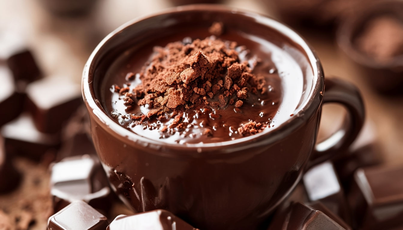 chocolate a la taza en Thermomix