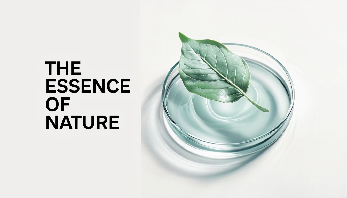 The Essence of Nature Minimalist Photorealistic Design Social Media Post