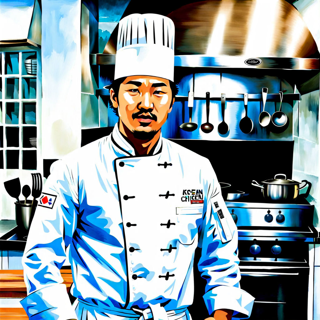 &ldquo;Make a profile picture of a Korean chef. The Korean chef i&mldr; by PARK