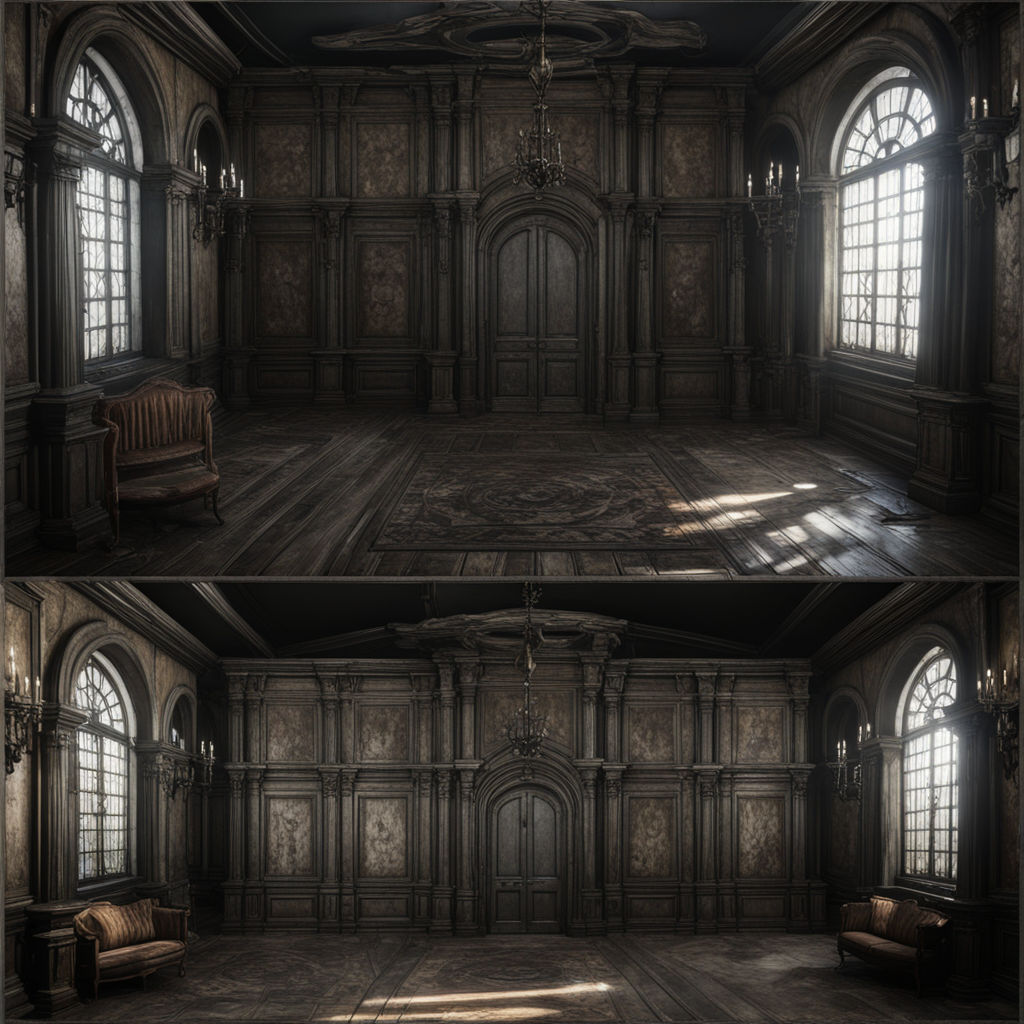 Resident Evil 8 dimitrescu-Castle-Hall by Martin Wallroth - Playground