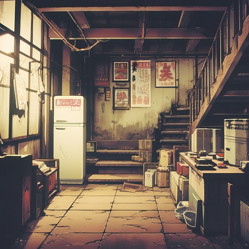 I will describe the basement of a house in an anime for you.... by هزيم ...