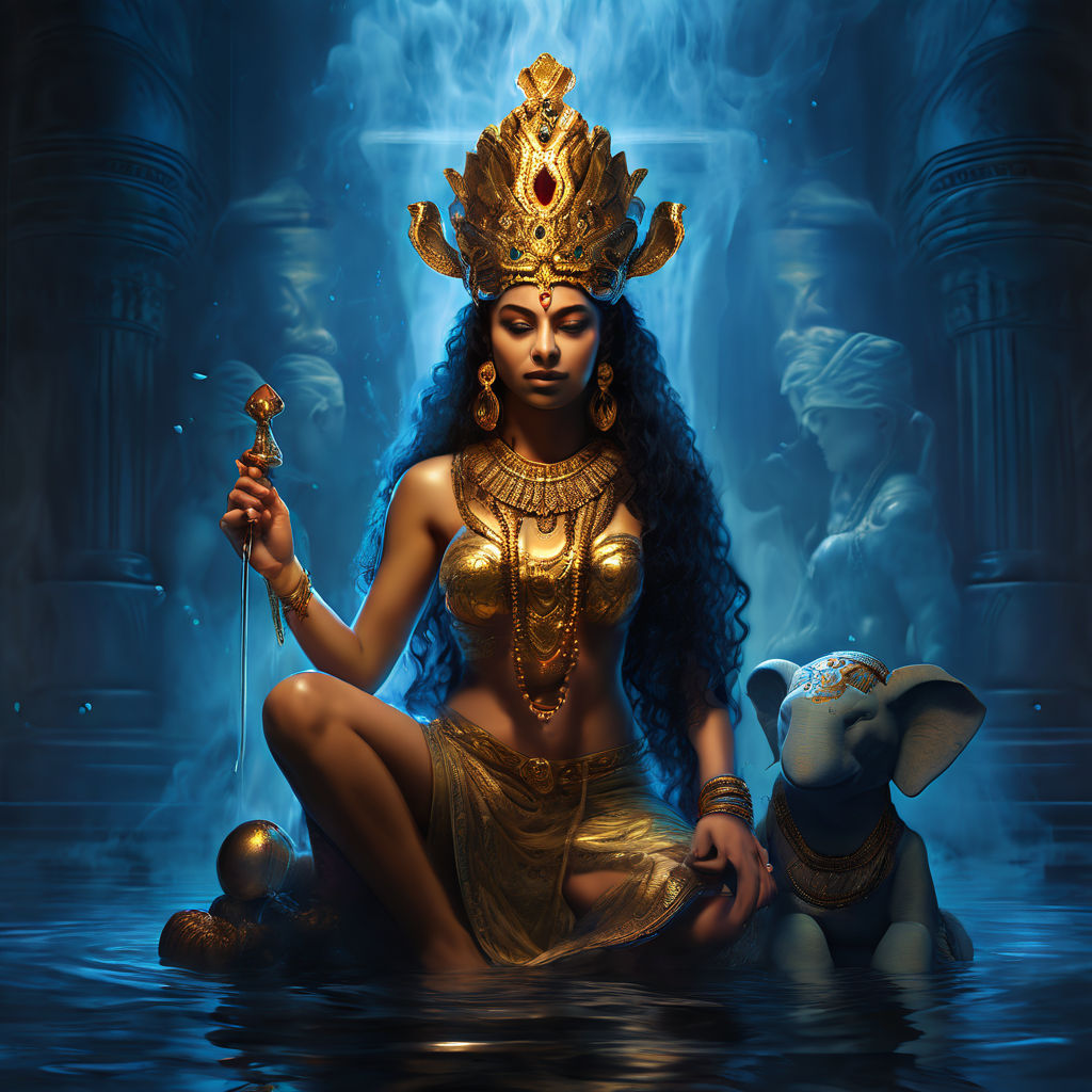 nude hindu goddess