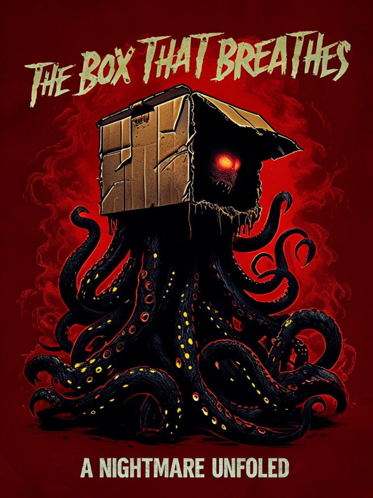 The Box That Breathes Dark Surreal Horror EBook Cover