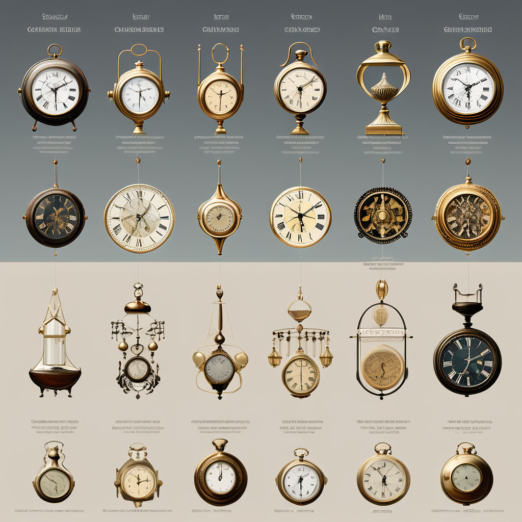 Evolution of clocks over the years by Antony Spinos - Playground