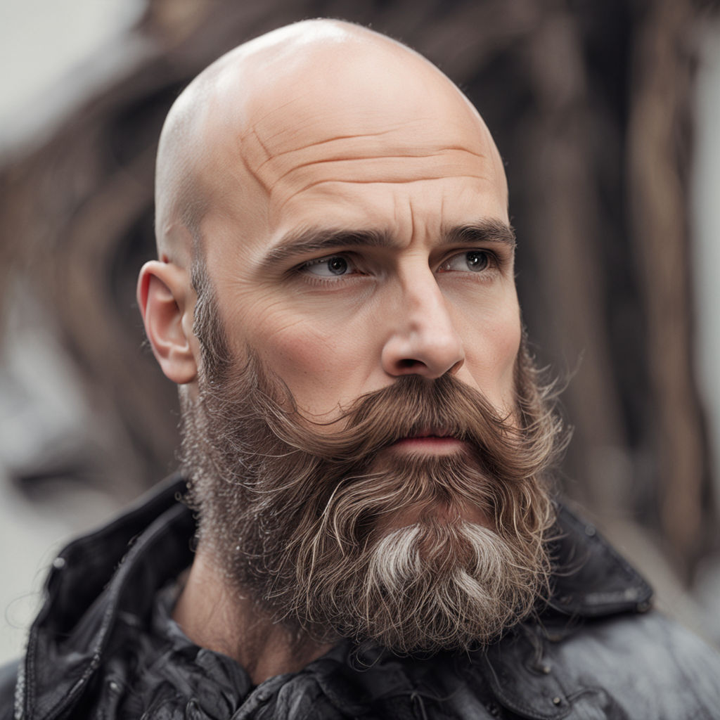 Beard Styles for Bald Men U Shaped Beard by Ashwin Kushwaha - Playground