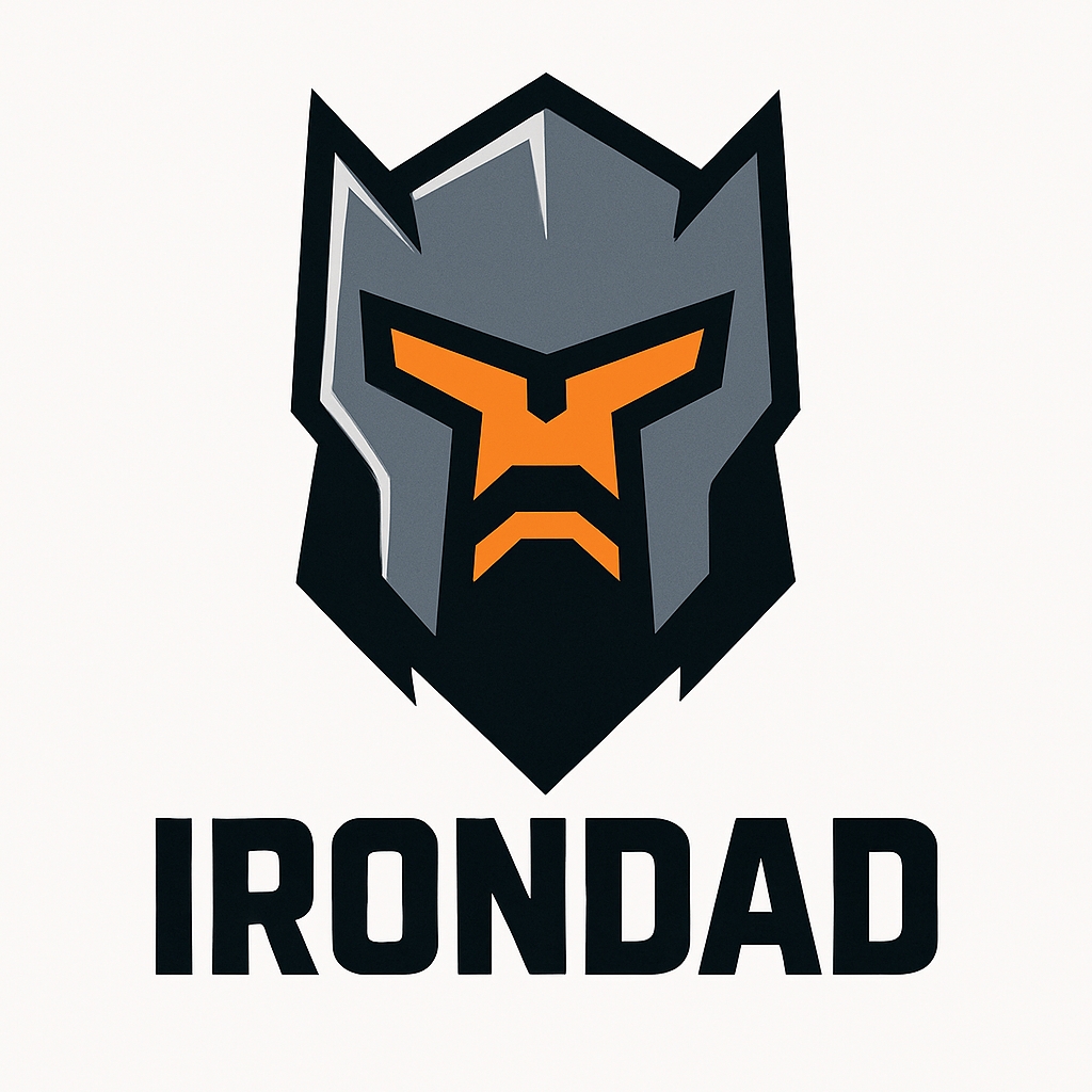 Modern Minimalist Warrior Helmet Logo Design for Hats Category