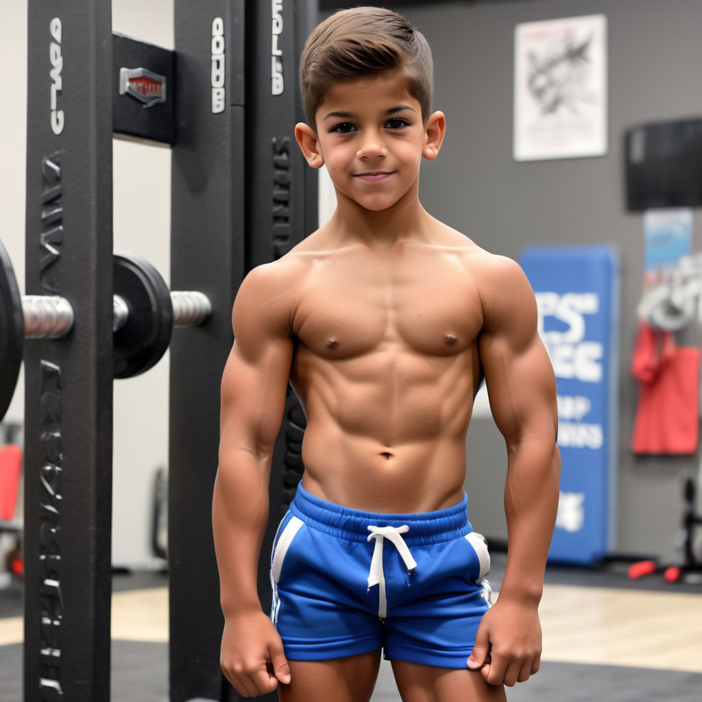 musclebound young