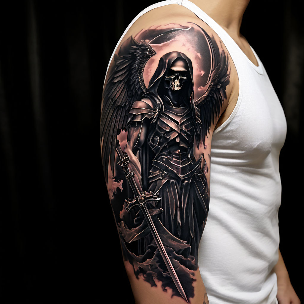 250+ Best Angel Devil Tattoo Designs (2020) Demon vs God Ideas | Tatuagem  de anjo guerreiro, Tatuagem de arcanjo, Tatuagem de anjo